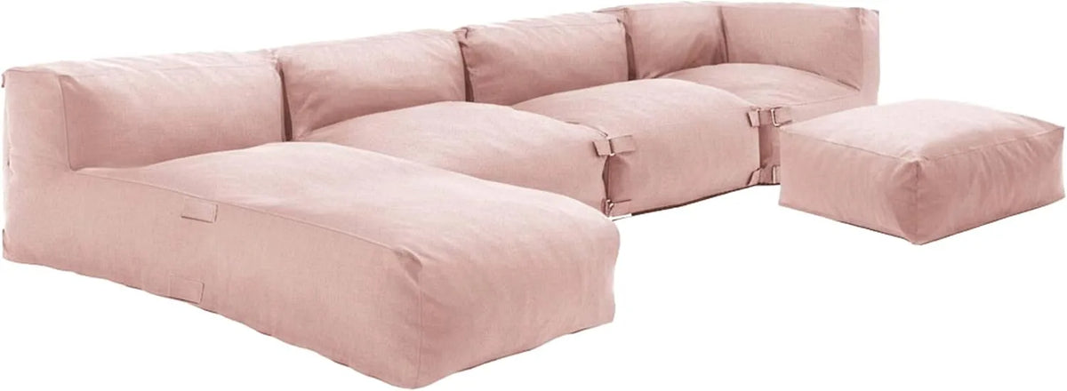 Salon de jardin et ensemble lounge — Mixi, 5 Places, rose