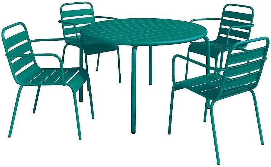 Vente-unique — D.110, en métal, 110 cm, bleu