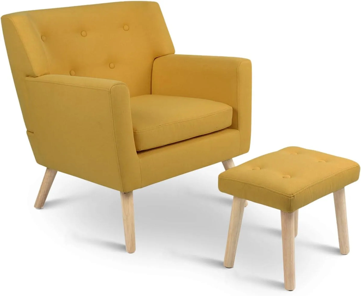 IDMarket: LIV, revêtement en tissu, jaune