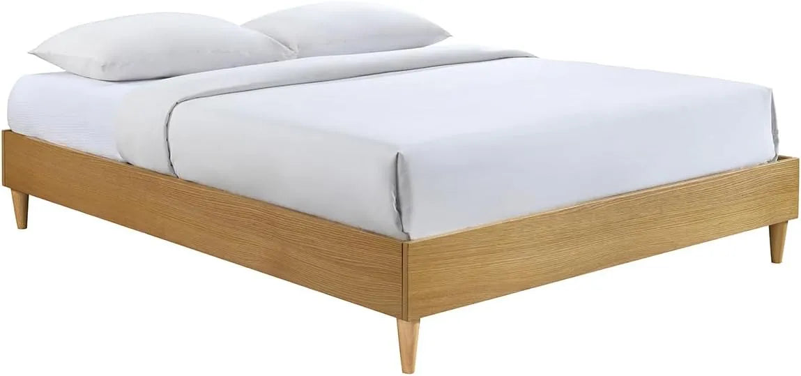 Miliboo Lit 2 Places 160x200 cm Bois Clair AYO — en bois, 160 × 200 cm