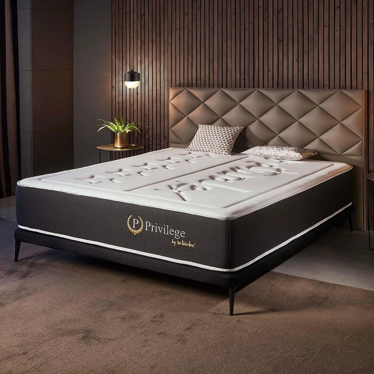 Matelas: respirant, rembourrage en mousse, isolé, 140 × 190, 30 cm, bleu