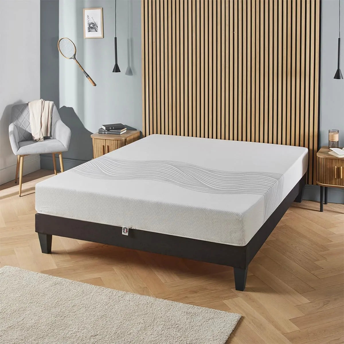 Matelas – lavable, 160 × 200 cm, 21 cm