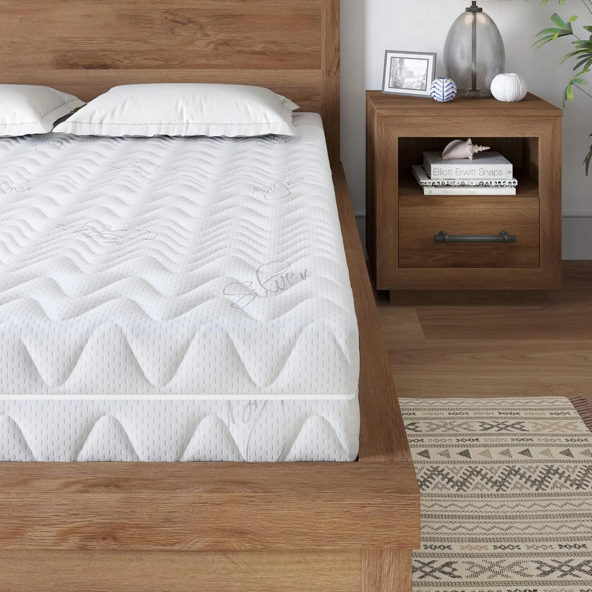 Matelas — lavable, 140 × 190 cm, 18 cm