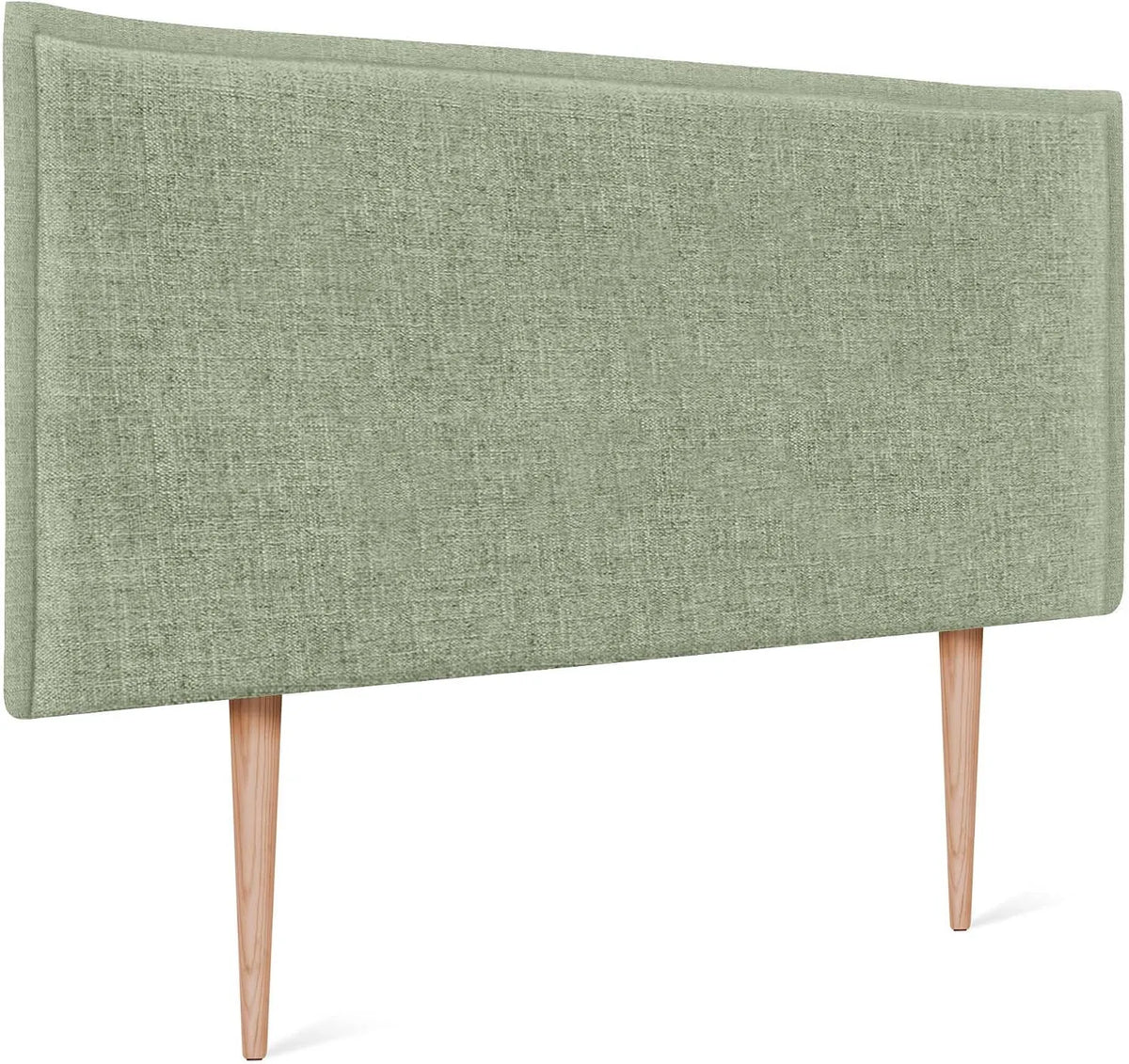 Lit rembourré et cadre de lit tapissé – 90 × 105cm, vert