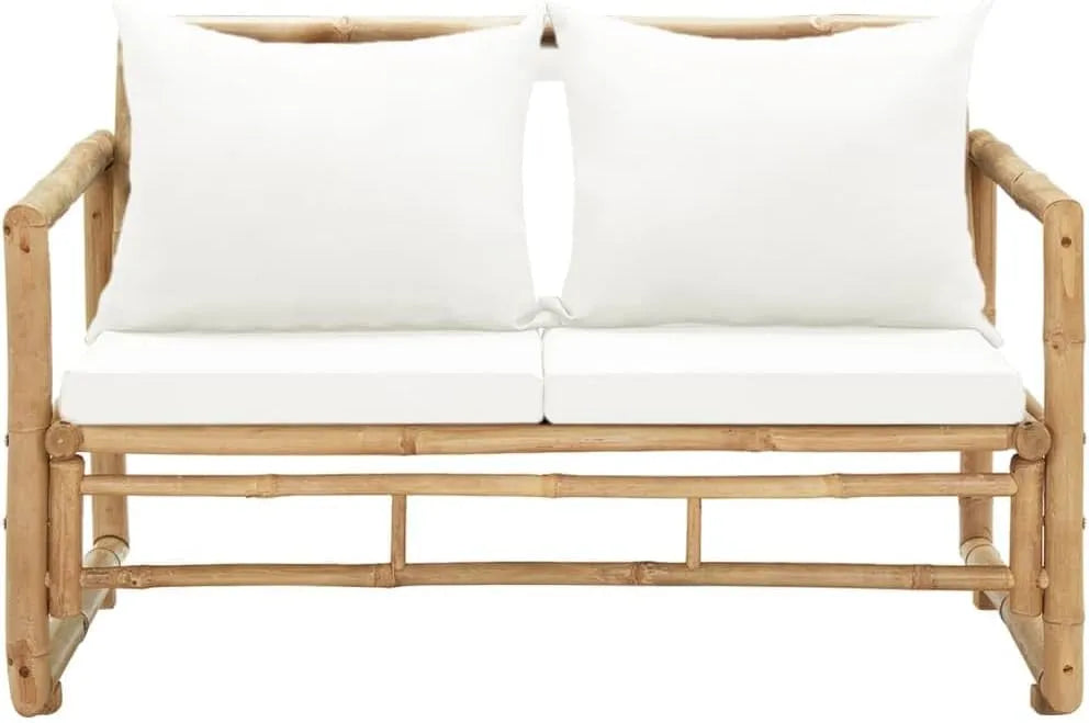 Canapé de jardin et sofa lounge extérieur — avec coussins, 2 Places, 13.8 KG