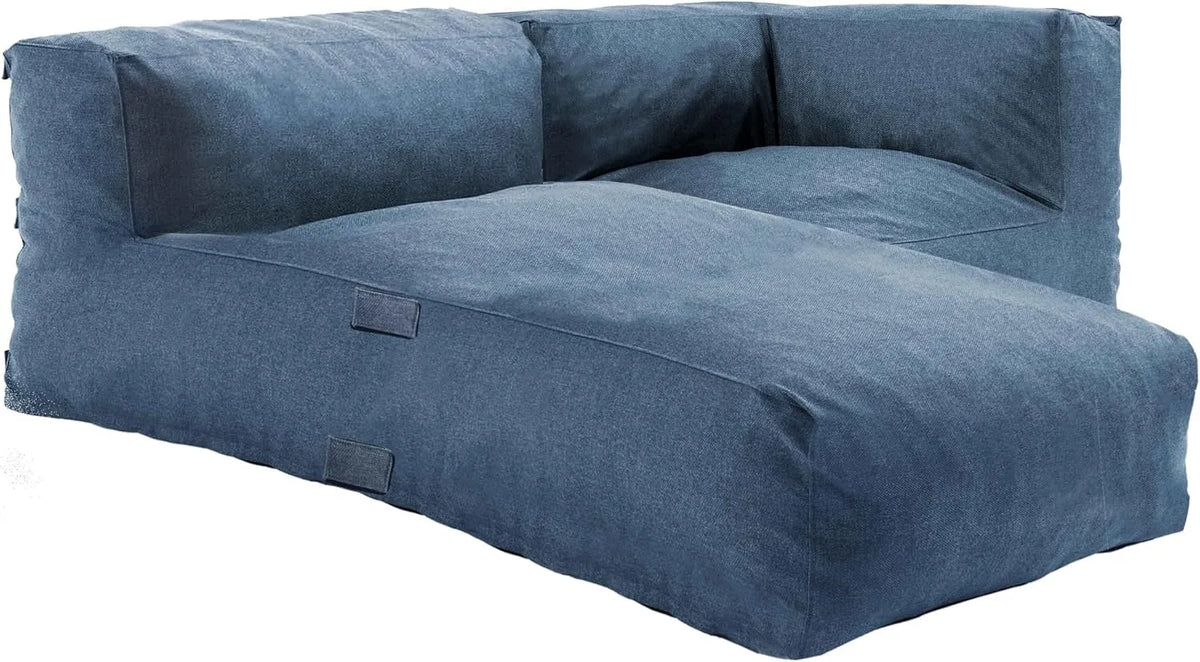 Salon de jardin et ensemble lounge – Mixi, bleu