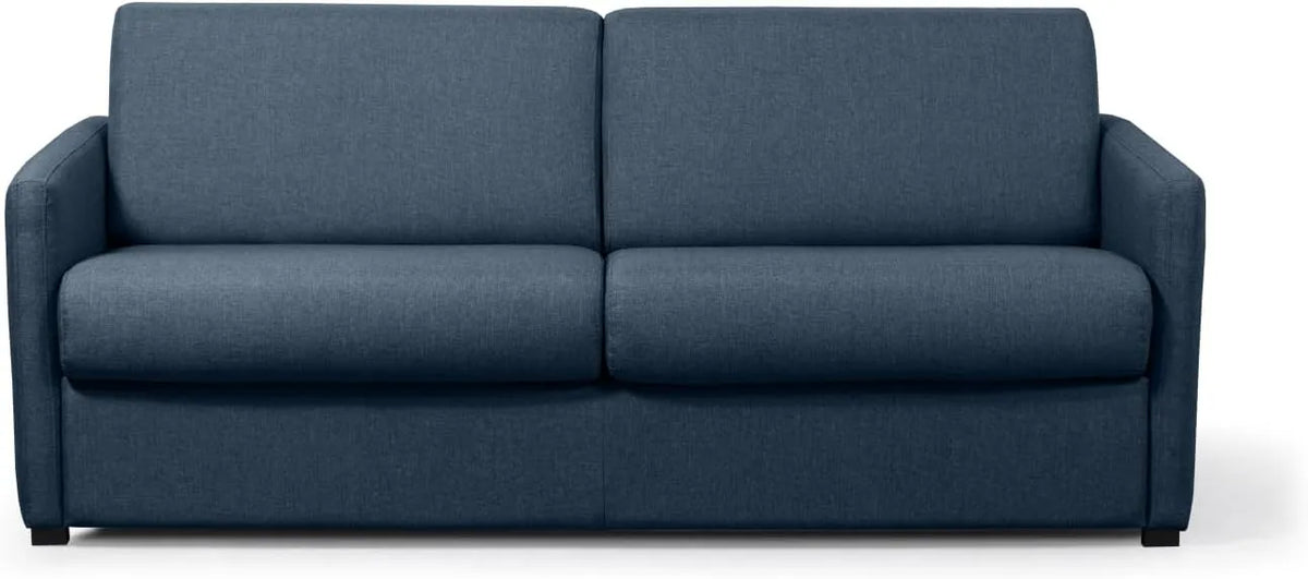 Canapé: revêtement en tissu, convertible, 3 Places, bleu