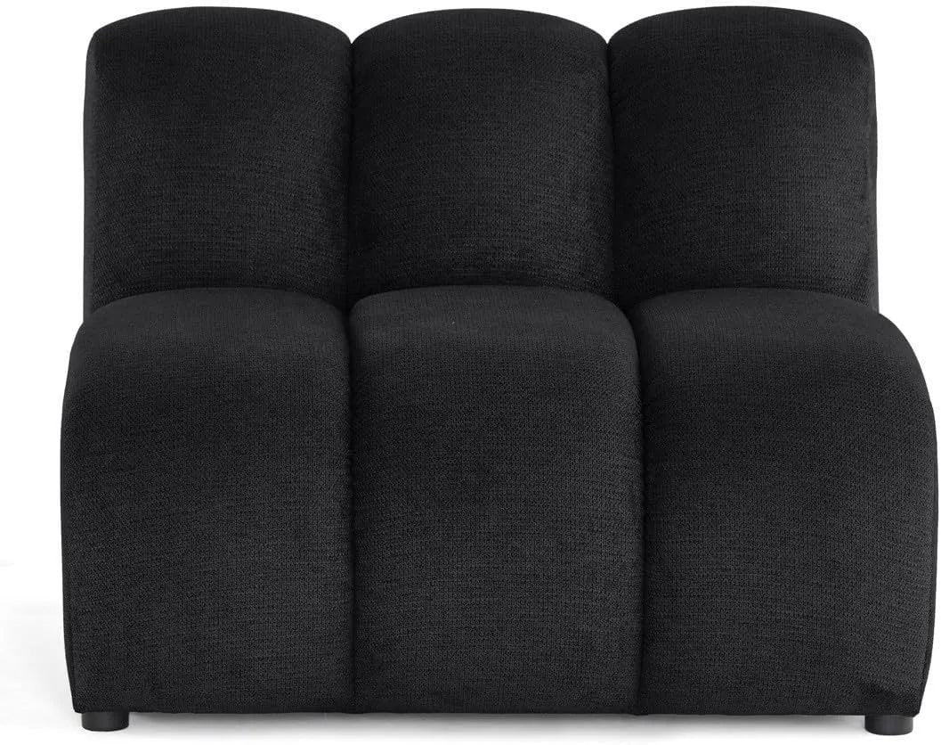 Lisa Design — revêtement en tissu, noir