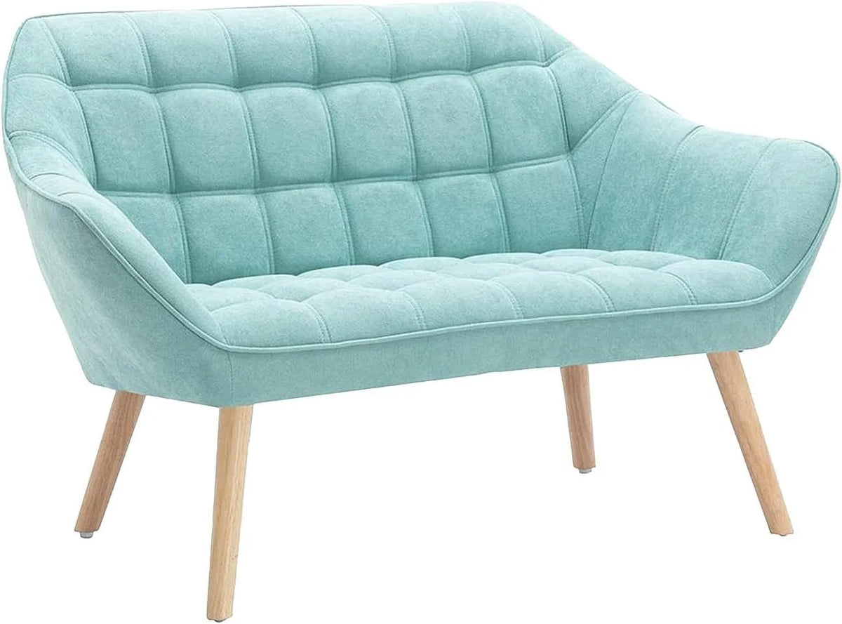 Canapé – revêtement en tissu, 2 Places, vert