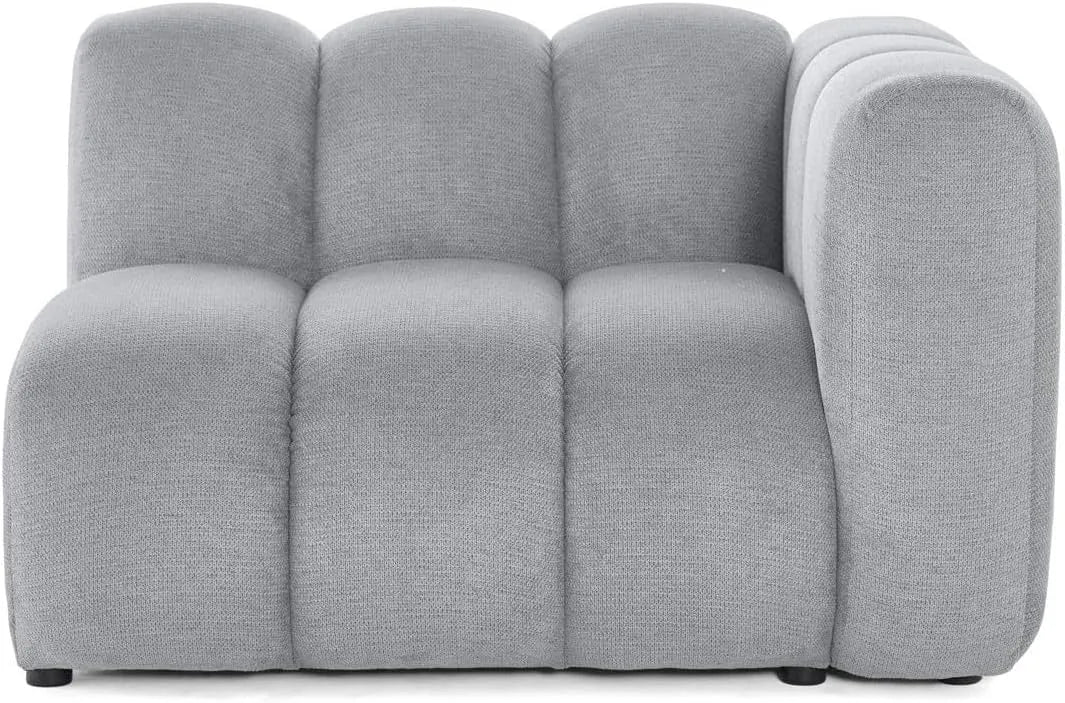 Lisa Design: revêtement en tissu, gris