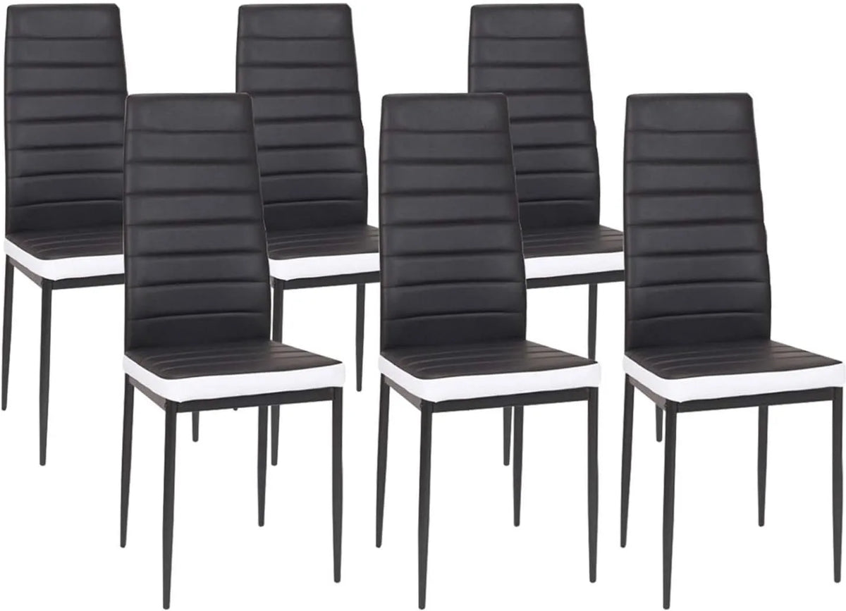 Chaise — Lot de 6, noir