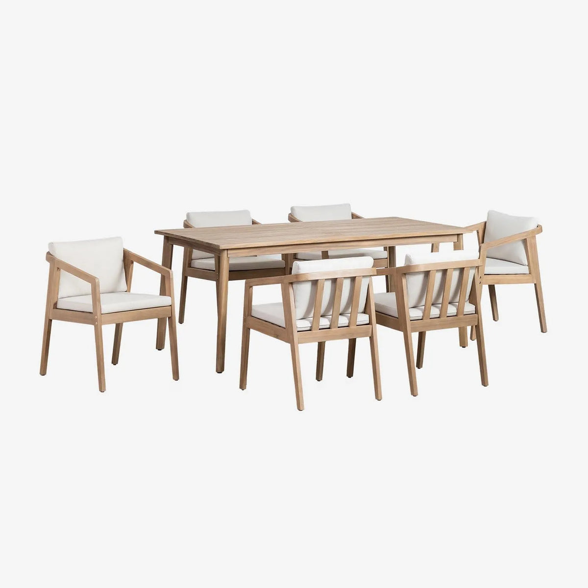 Chaise — en bois, 180 × 90 cm