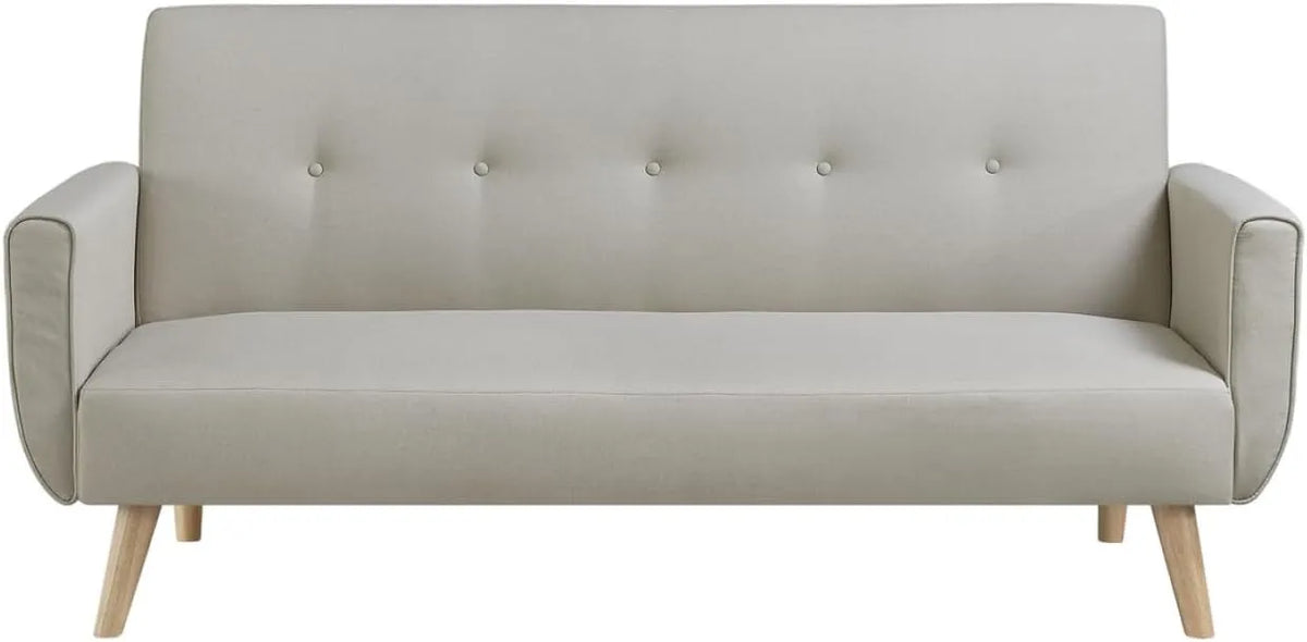 Canapé convertible et canapé-lit: USINE, en polyester, revêtement en tissu, convertible, avec accoudoirs, 3 Places, 183 cm, revêtement en velours
