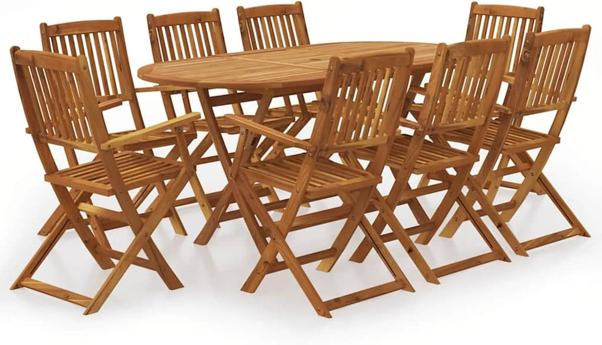 Table à manger et table de salle à manger – YHSZJ-43378FR, en bois, résistant aux intempéries, Gecheer YHSZJ-43378FR