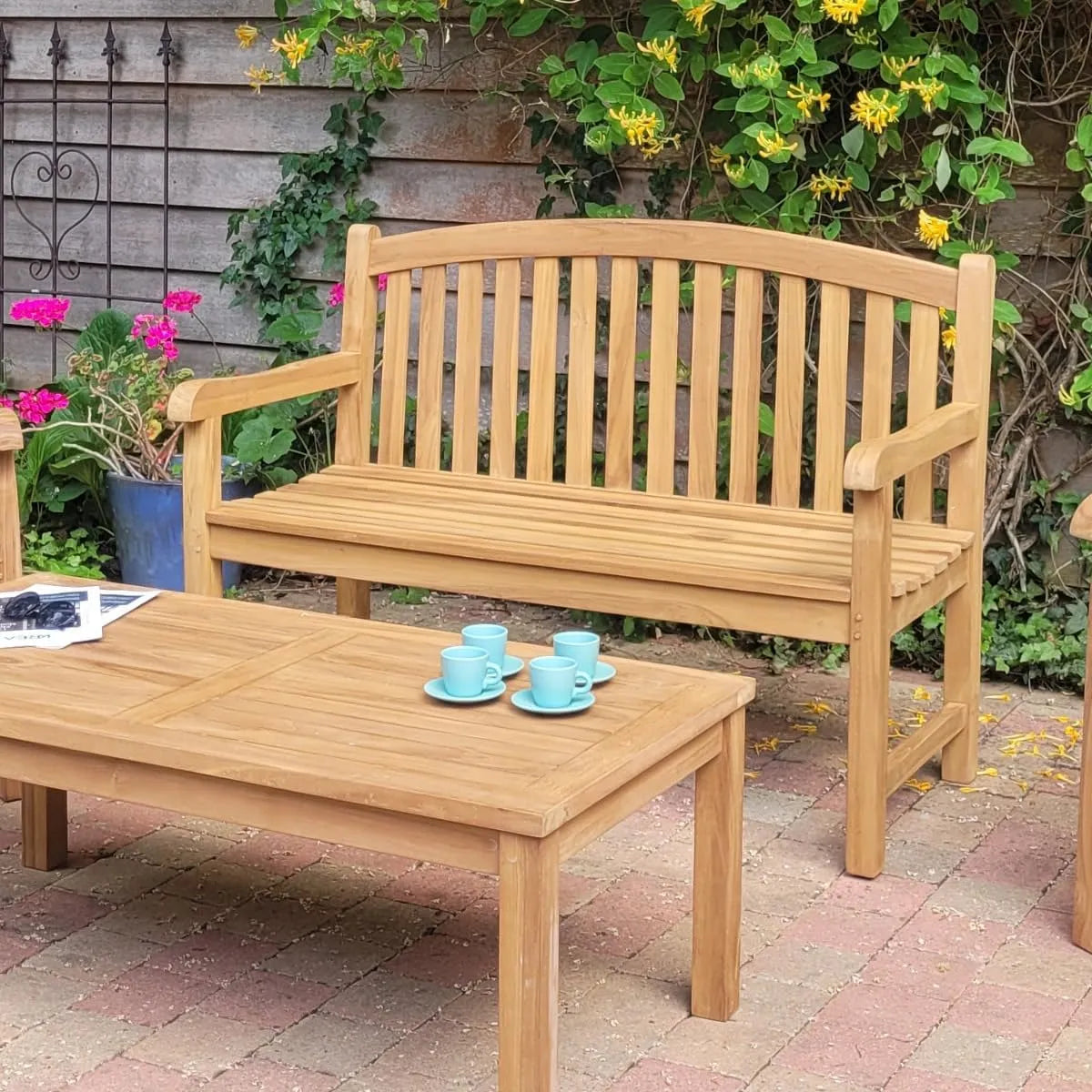 Banc et banquette d'intérieur — en tissu Oxford, 130 cm