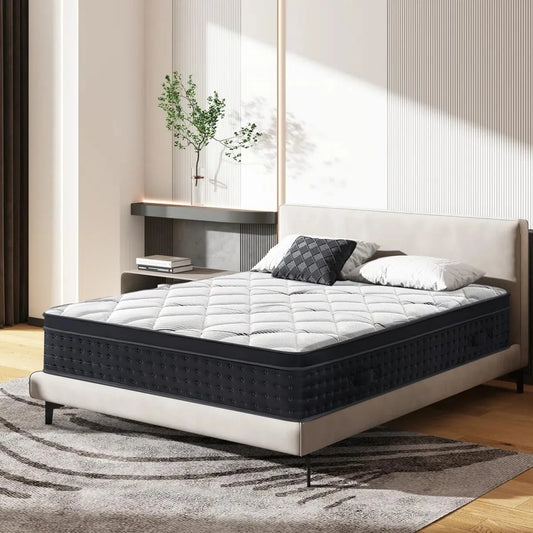 Matelas — respirant, rembourrage en mousse, 160 × 200, 160 × 200 × 22cm, 22 cm