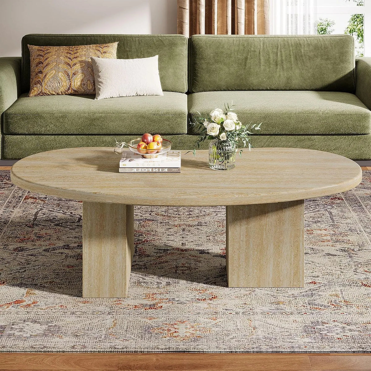 Table basse et table de salon: en bois, 115 × 65 × 40 cm