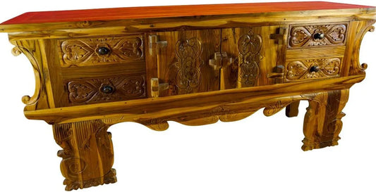 Kinaree Buffet et meuble de rangement en teck massif style bali