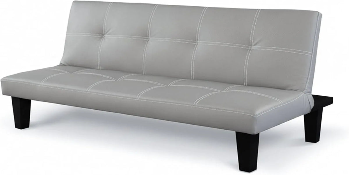Lit rembourré et cadre de lit tapissé: en plastique, en cuir, convertible, réglable, 3 places, 166 × 75 × 70 cm, 88 cm, inclinable