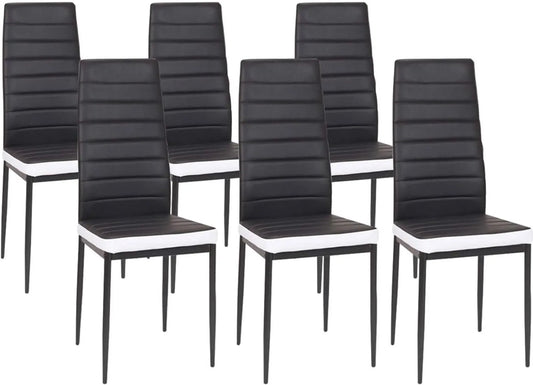 Chaise — Lot de 6, noir