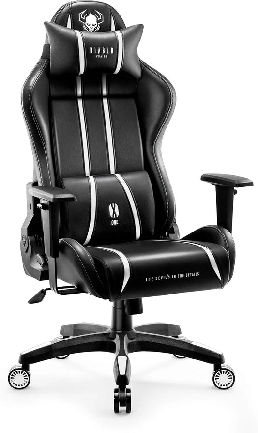 Bureau et table informatique: avec accoudoirs, avec coussins, pour gaming, réglable, noir
