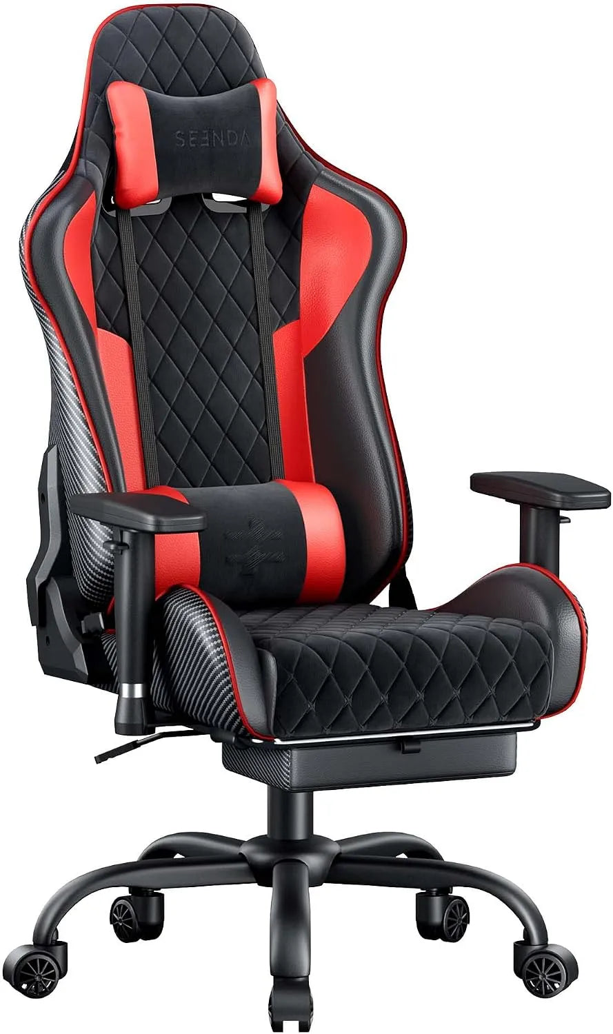 Bureau et table informatique – pour gaming, réglable, 150kg, noir, inclinable