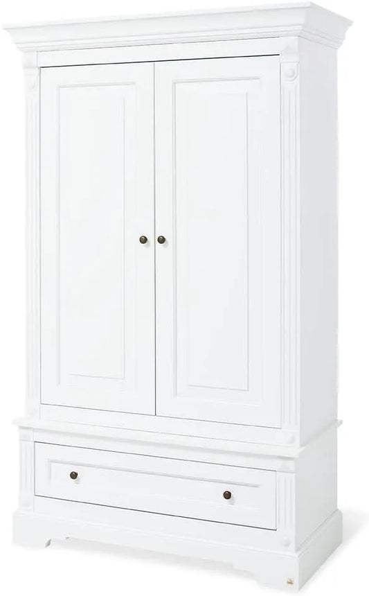 Armoire de rangement — MDF, blanc
