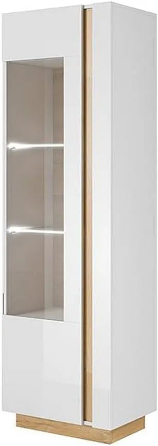 Vitrine et armoire d'exposition — MURARI, 1 Porte, blanc