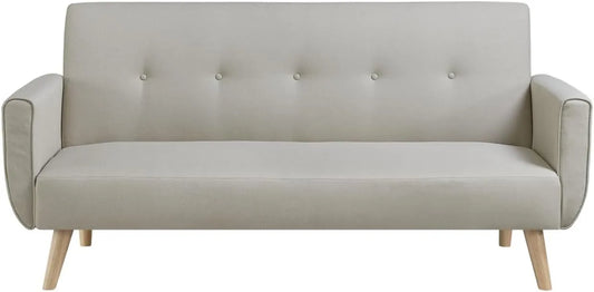 Canapé convertible et canapé-lit: USINE, en polyester, revêtement en tissu, convertible, avec accoudoirs, 3 Places, 183 cm, revêtement en velours
