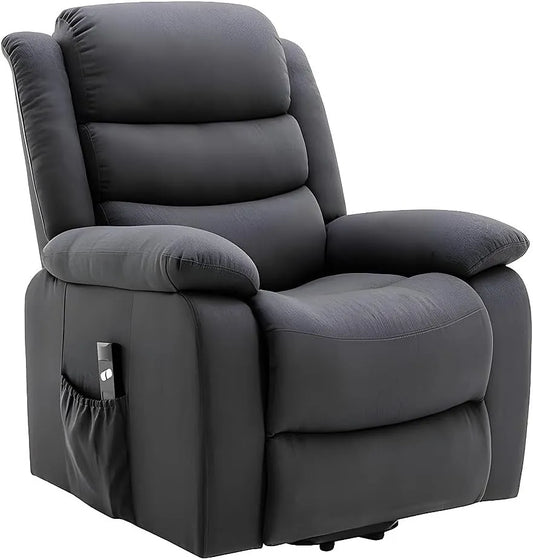 Vente-unique – Inclinable, revêtement en tissu, réglable, anthracite